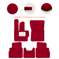 Premium Sheepskin Floor Mats for Mercedes-Benz G-Class W463 2008-2018