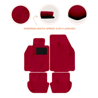 Premium Luxury Sheepskin Floor Mats for Porsche 911 (2004-2012)