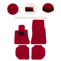 Premium Sheepskin Floor Mats for Bentley Continental GTC (2011-2018)