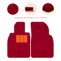 Deluxe Luxury Sheepskin Floor Mats for Porsche 911 SC (1978-1984)