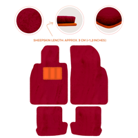 Premium Quality Sheepskin Floor Mats for Porsche 924 (1976-1988)