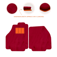 Premium Sheepskin Floor Mats for Ferrari 488 Spider (2016-2022)