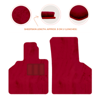 Premium Sheepskin Floor Mats for Lamborghini Aventador (2012-2022)