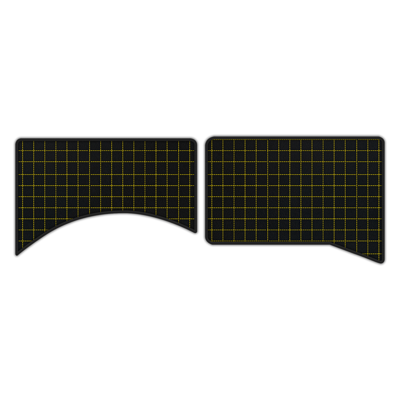 Customizable Leather Floor Mats with Square Pattern for Ferrari Daytona SP3 (2022–2025)