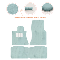 Premium Sheepskin Floor Mats for Rolls-Royce Phantom Sedan (2003-2016)