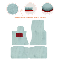 Premium Sheepskin Floor Mats for Rolls-Royce Phantom Sedan (2003-2016)