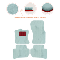 Premium Sheepskin Floor Mats for 2010-2013 Range Rover Sport