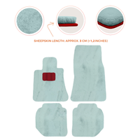 Premium Sheepskin Floor Mats for Bentley Continental GTC (2011-2018)