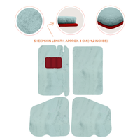 Premium Sheepskin Floor Mats for Rolls-Royce Shadow (1965-1977)