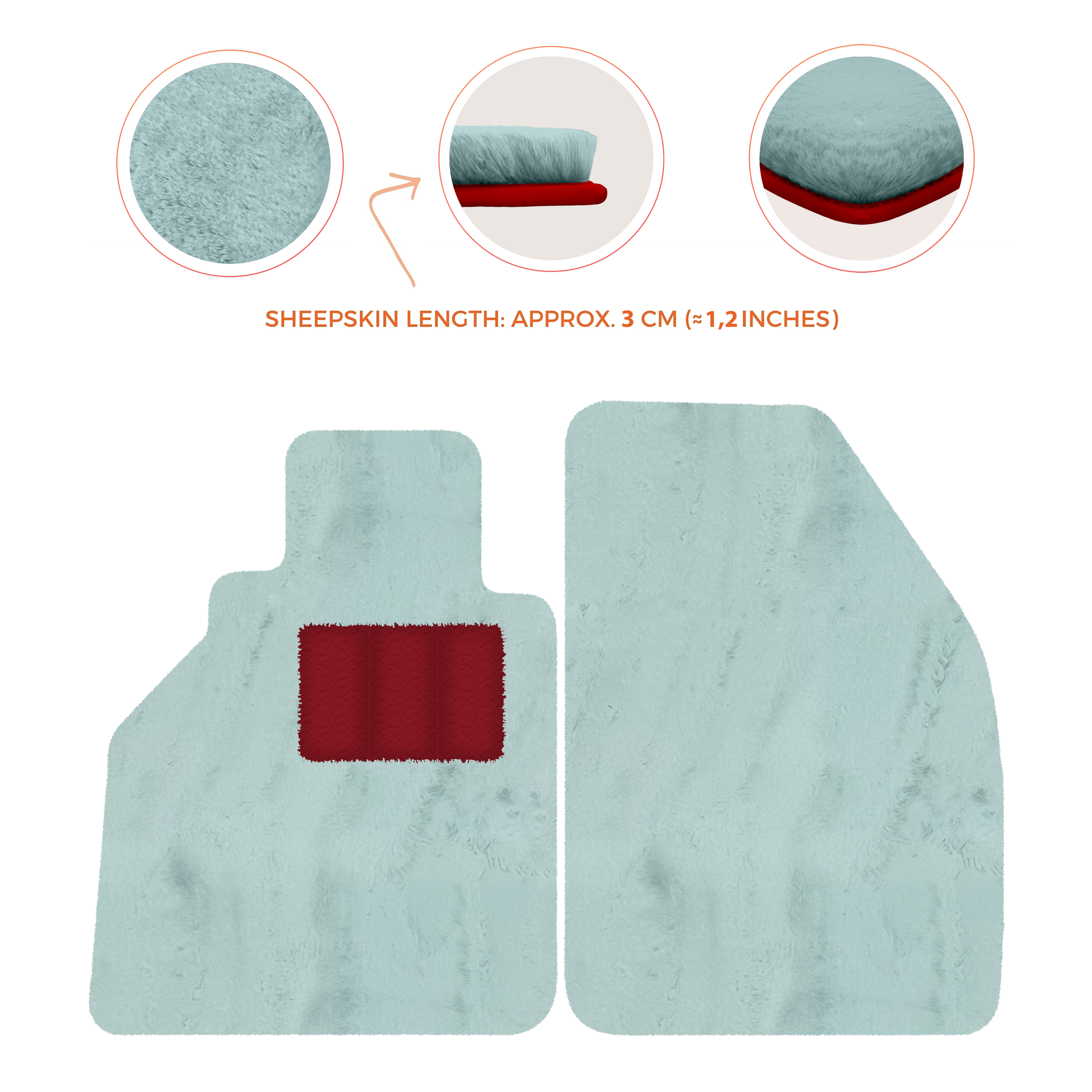 Customizable Floor Mats From Carpet With Leather for Porsche 986 Boxster (1996-2004) - AutoWin