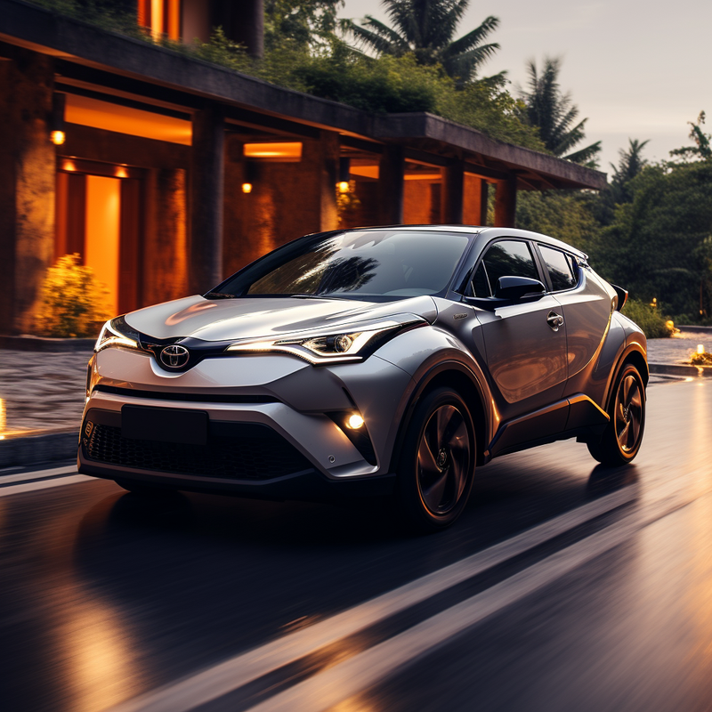 سجادات أرضية فاخرة من Autowin لسيارة Toyota C-HR (2017-2020)