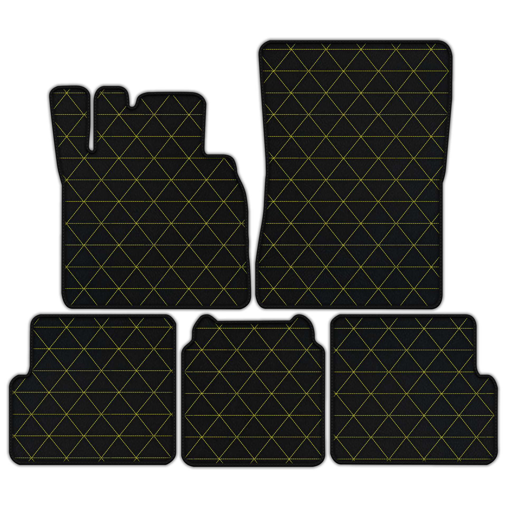 Customizable Leather Floor Mats for Mercedes G-Class W463 (2008-2018)