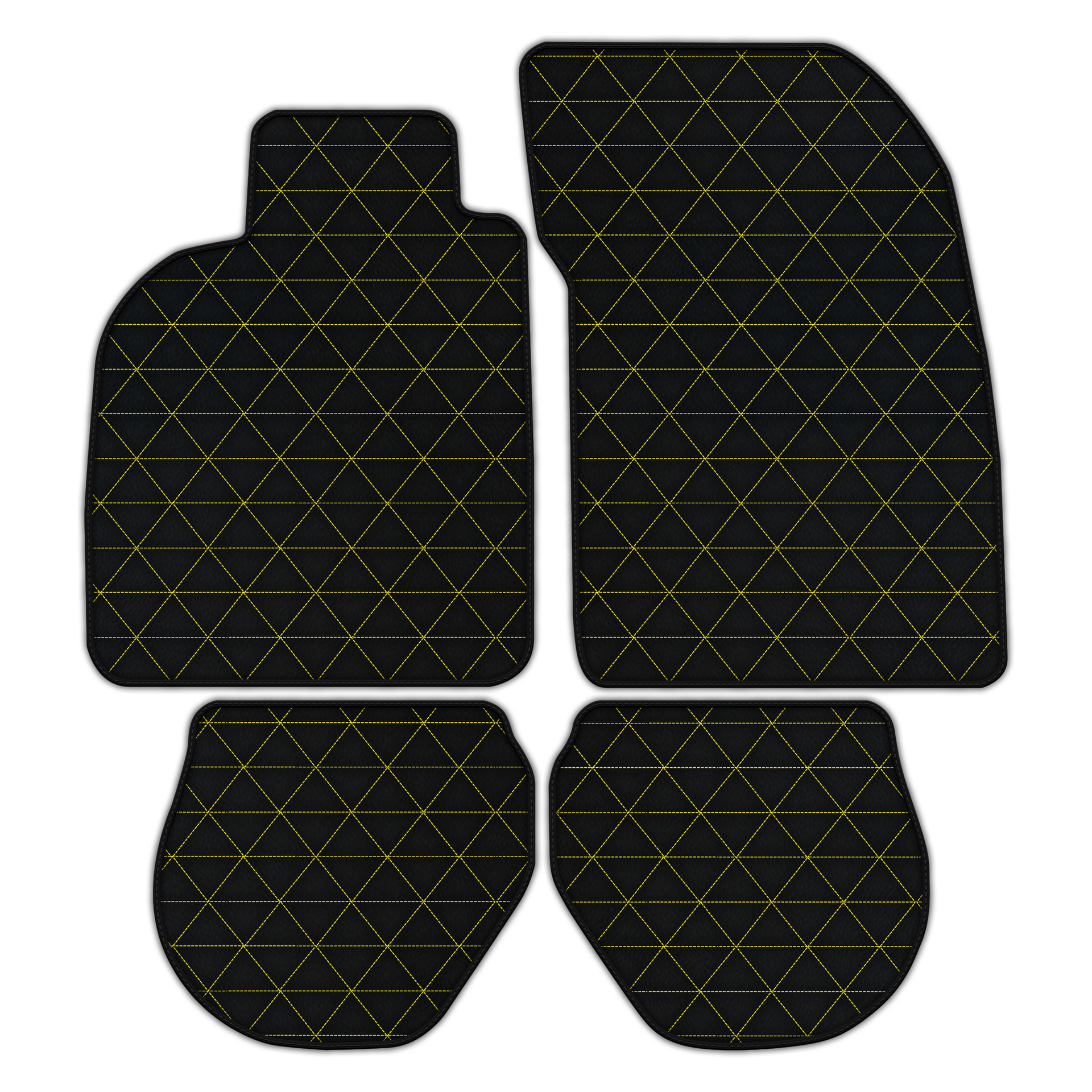 Premium Custom Leather Floor Mats for Porsche 911 - 993 (1994-1998)
