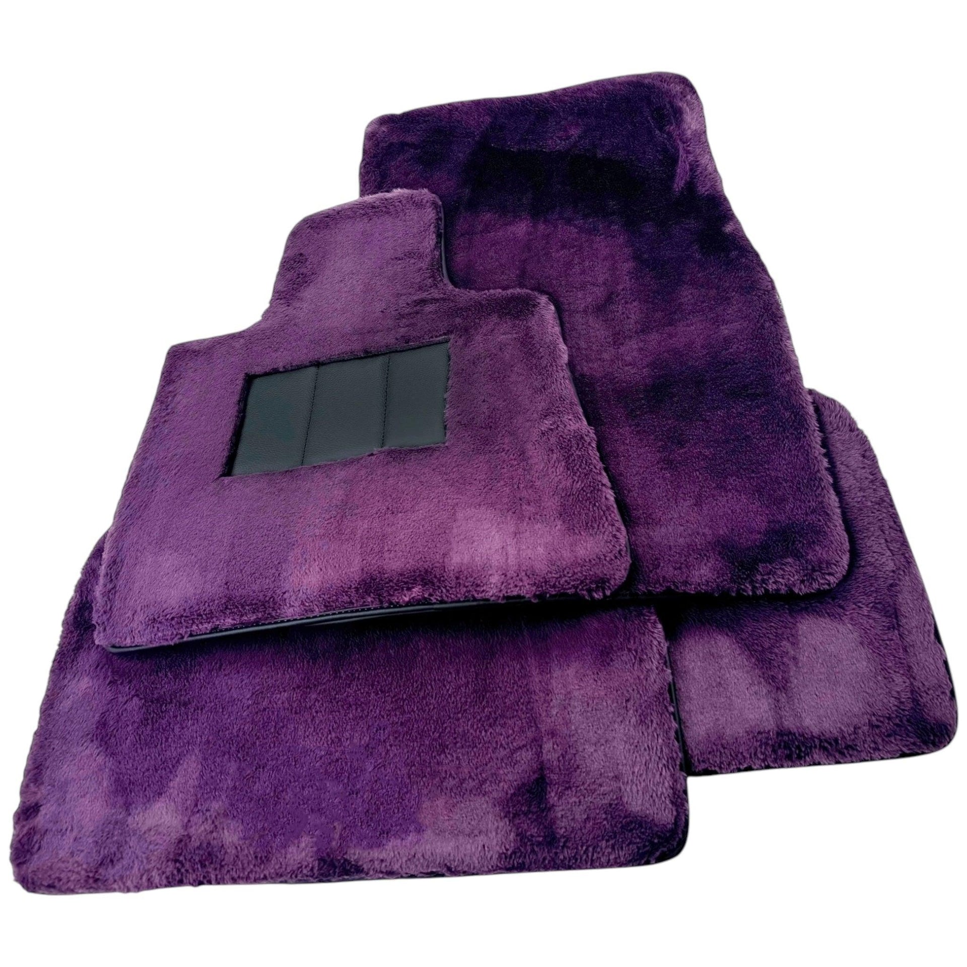 Various Colors of Sheepskin Floor Mats Tailored for the Aston Martin DB9 (2004-2016) - AutoWin