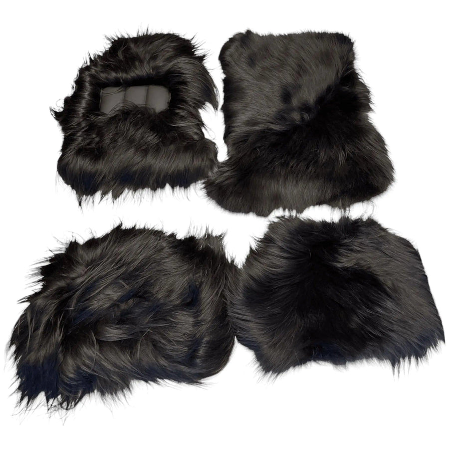 Various Colors of Sheepskin Floor Mats Tailored for the Alfa Romeo Giulia (1962-1978) - AutoWin