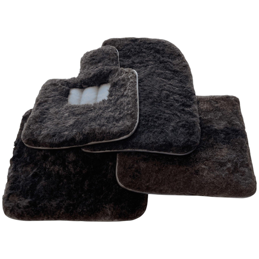 Various Colors of Sheepskin Floor Mats Tailored for the Chrysler PT Cruiser (2001-2010) - AutoWin