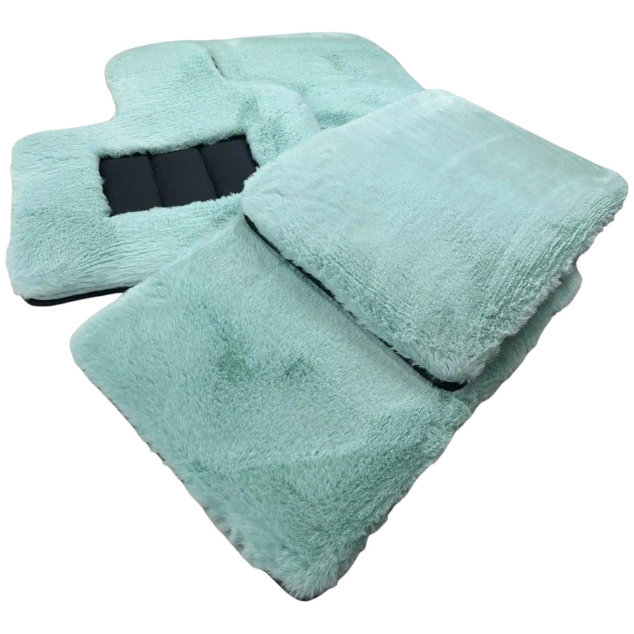 Various Colors of Sheepskin Floor Mats Tailored for the Chrysler PT Cruiser (2004-2006) Convertible - AutoWin