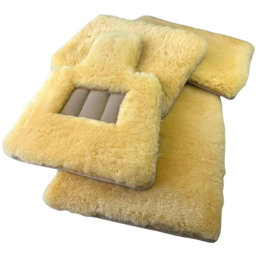 Various Colors of Sheepskin Floor Mats Tailored for the Lexus GX 460 (2010-2022) - AutoWin
