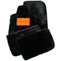 Various Colors of Sheepskin Floor Mats Tailored for the Lexus LX 600 (2022-2024) - AutoWin