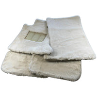Various Colors of Sheepskin Floor Mats Tailored for the Lexus RZ (2023-2024) - AutoWin