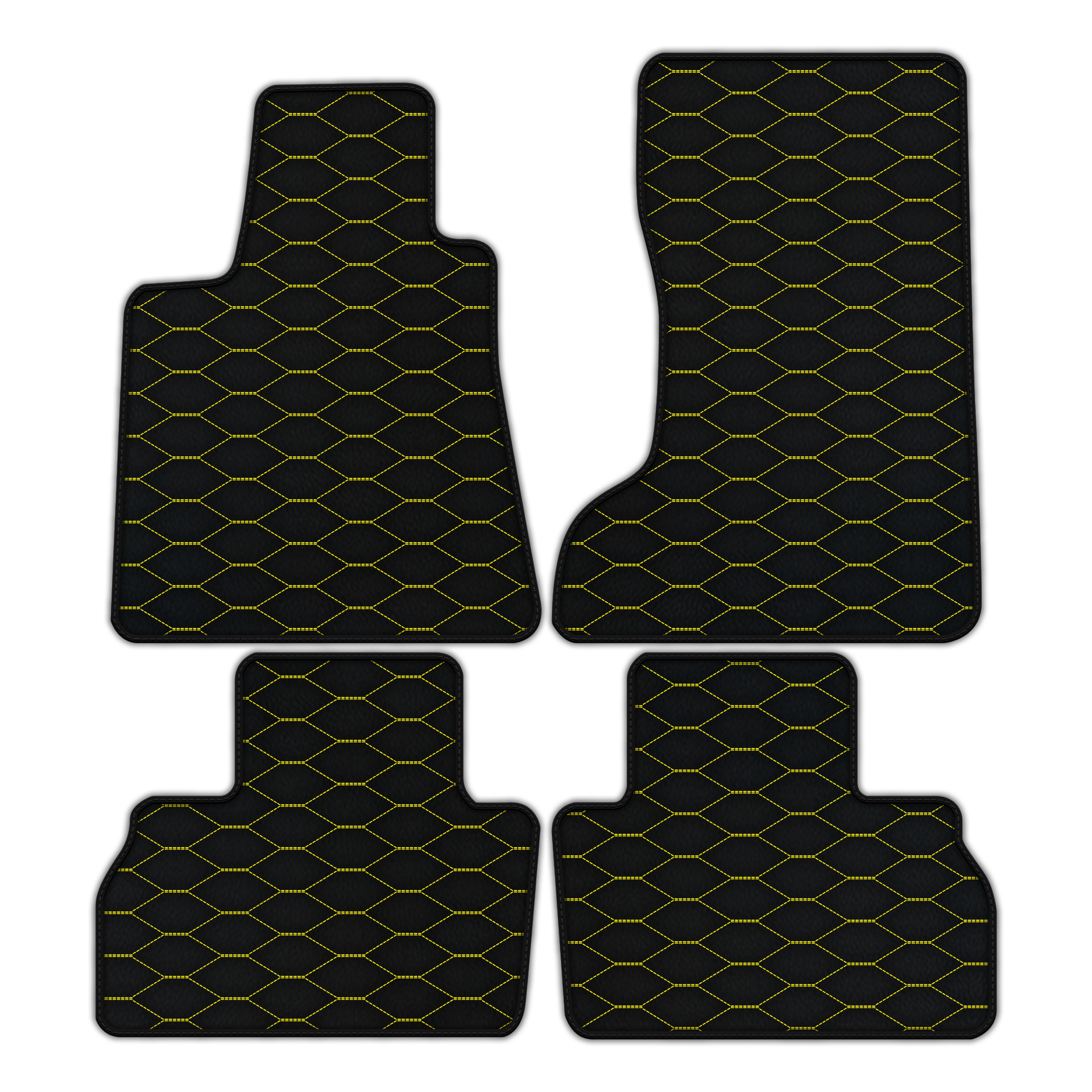 Customizable Leather Floor Mats for Maserati Levante (2017-2023)