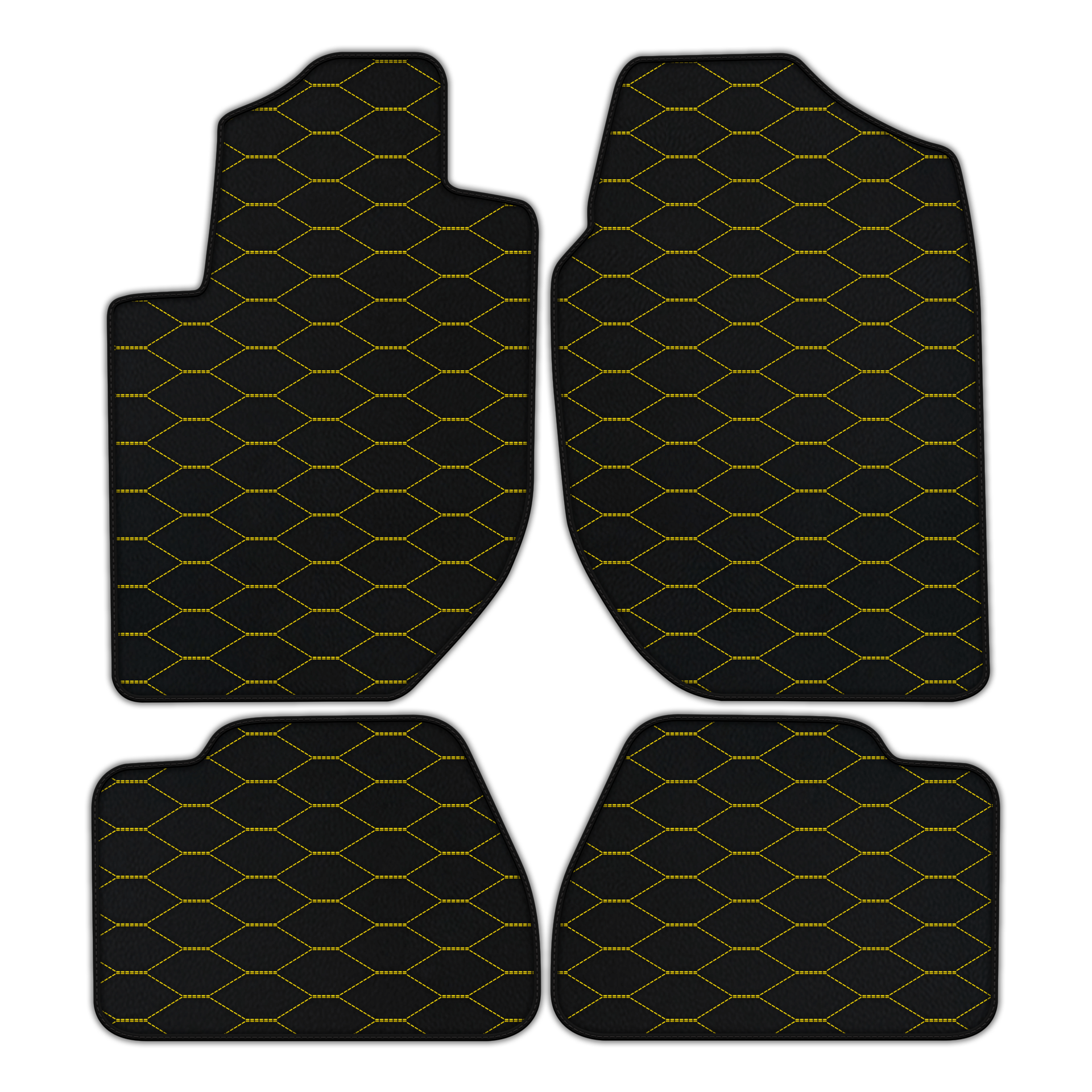 Customizable Leather Floor Mats for Land Rover Freelander (2003-2007)