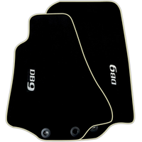 Black Floor Mats for Aston Martin DB9 Volante (2004-2016) Convertible Various Trim Colors
