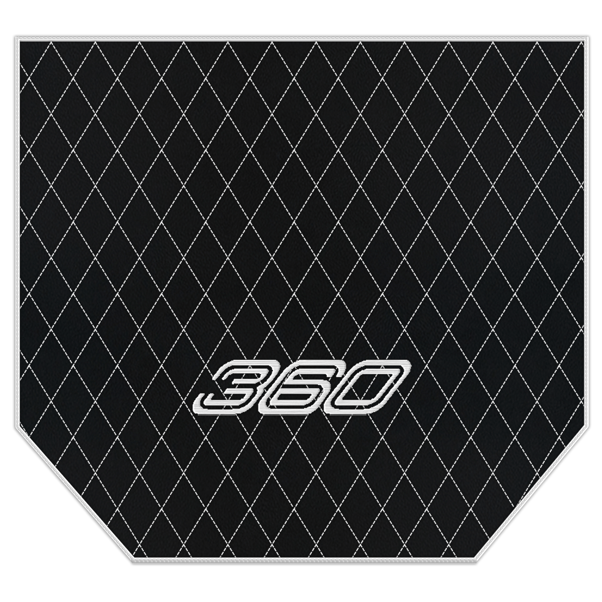 Premium Black Leather Floor Mats for Ferrari F430 (2004-2009)