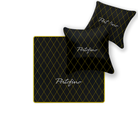 Custom Black Leather Floor Mats for Ferrari 812 Superfast (2018-2023)