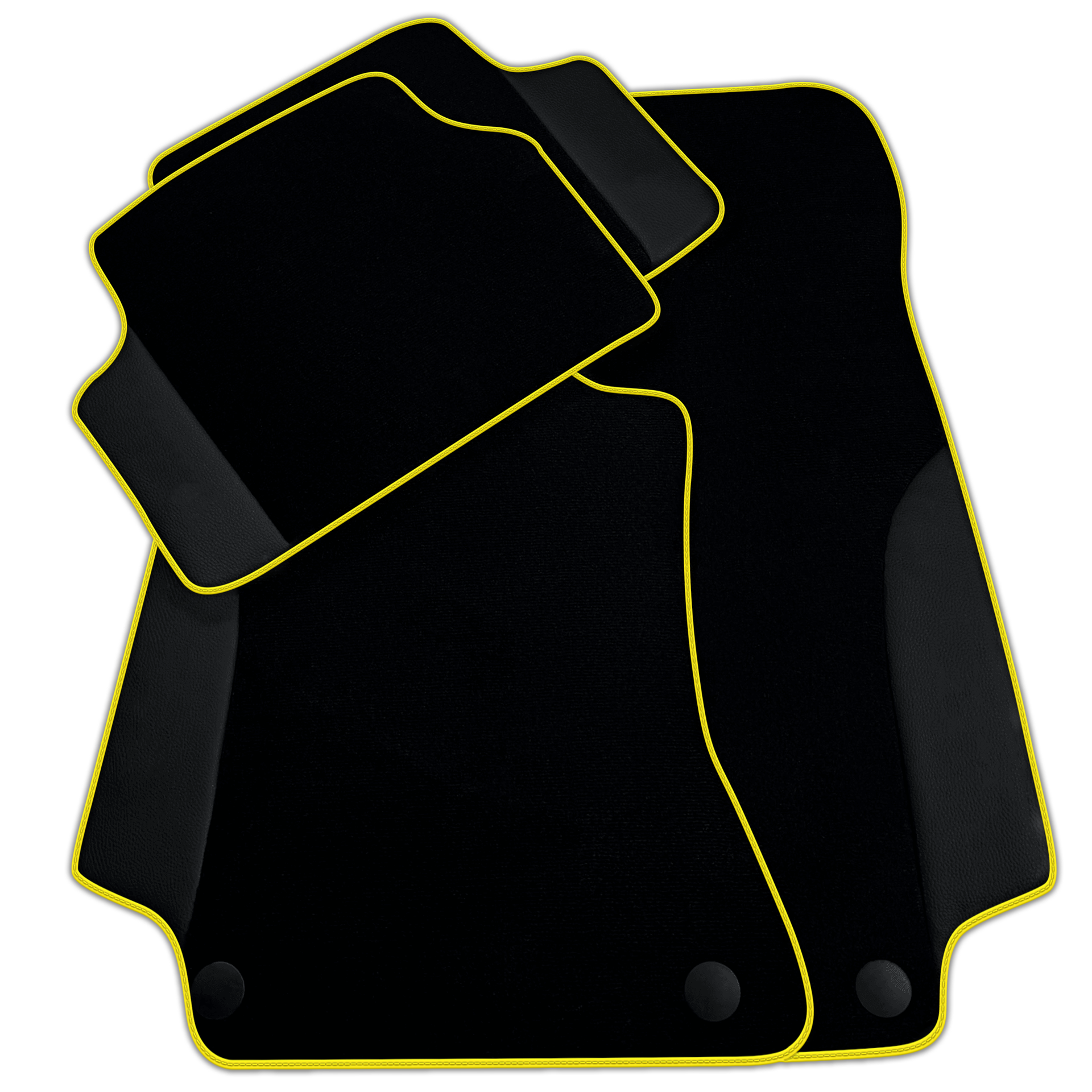 Customizable Black Floor Mats For Mercedes Benz CLS-Class C257 Coupe (2018-2023)