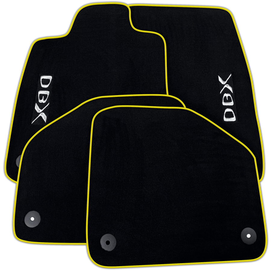 Black Floor Mats for Aston Martin DBX707 (2022-2026) SUV707 (2022-2026) SUV