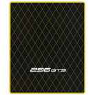 Ferrari 296 GTB Black Leather Floor Mats | Stylish & Durable