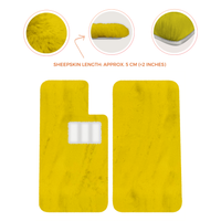 Premium Sheepskin Floor Mats for Aston Martin V8 Virage (1989-1995) Coupe