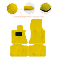 Premium Sheepskin Floor Mats for Rolls-Royce Phantom Sedan (2003-2016)