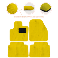 Luxury Sheepskin Floor Mats for Land Rover Discovery Sport (2015-2019)