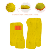 Luxury Sheepskin Floor Mats for Aston Martin V8 Coupe Special Volante (96-03)