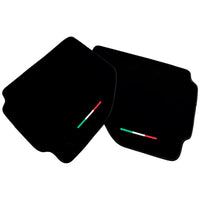 Alcantara Black Floor Mats For Ferrari 458 Speciale (2012-2015) Italian Edition