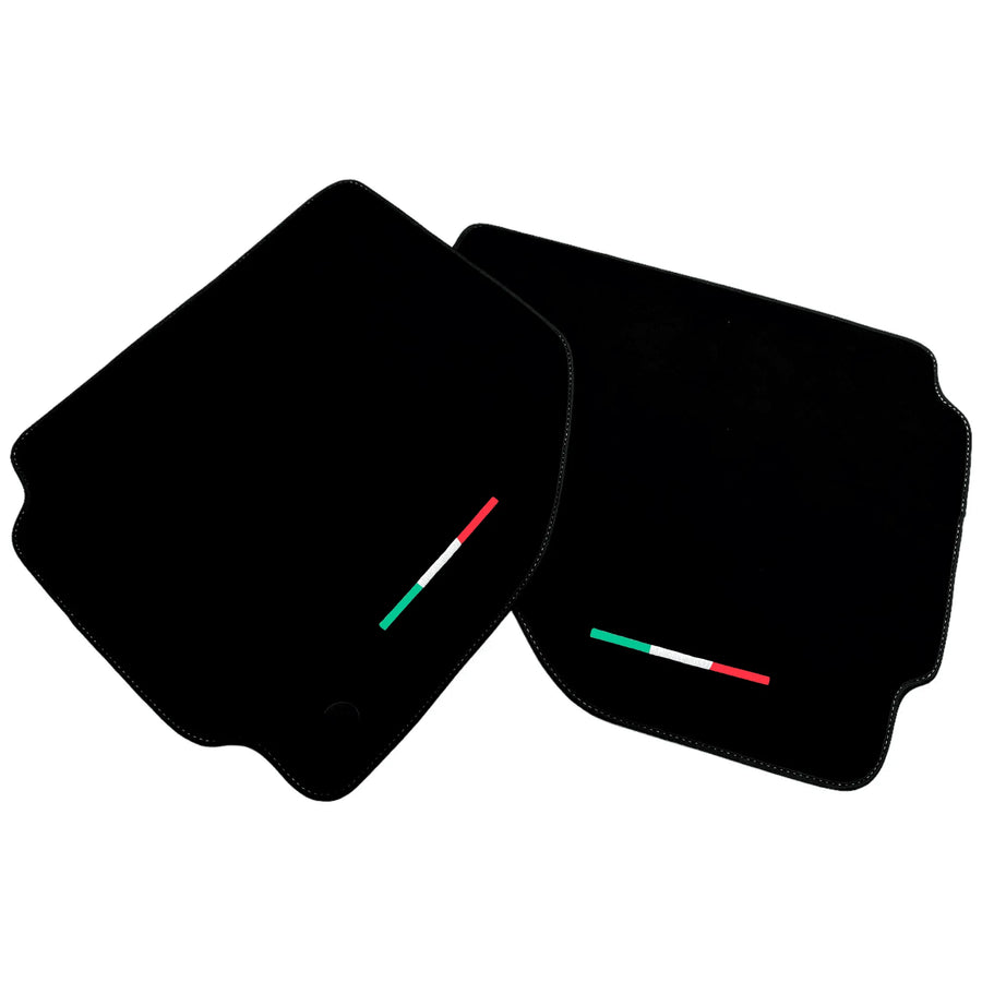 Alcantara Black Floor Mats For Ferrari 458 Speciale (2012-2015) Italian Edition