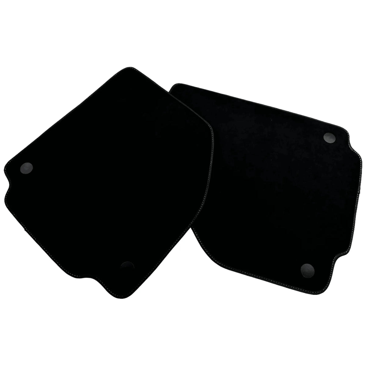 Alcantara Black Floor Mats For Ferrari 488 Spider (2016-2022)