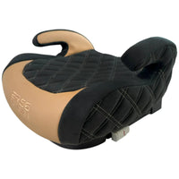 Alcantara Leather Backless Car Seat for Kids with Beige Leather by ER56 Design