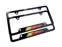 Autowin Number Plate Holder USA Standard Size Retro Yellow - AutoWin