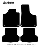 Beige Floor Mats for Audi A3 - Convertible (2008-2013) | ER56 Design - AutoWin