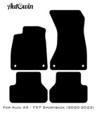 Beige Floor Mats for Audi A5 - F57 Sportback (2020-2023) | ER56 Design - AutoWin