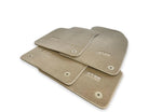 Beige Floor Mats for Audi A6 - C6 Avant (2004-2008) | ER56 Design - AutoWin