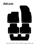 Beige Floor Mats for Audi Q7 4M (2015-2019) | ER56 Design - AutoWin