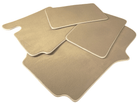Beige Floor Mats For Bentley Arnage Green Label (1998-2009) - AutoWin