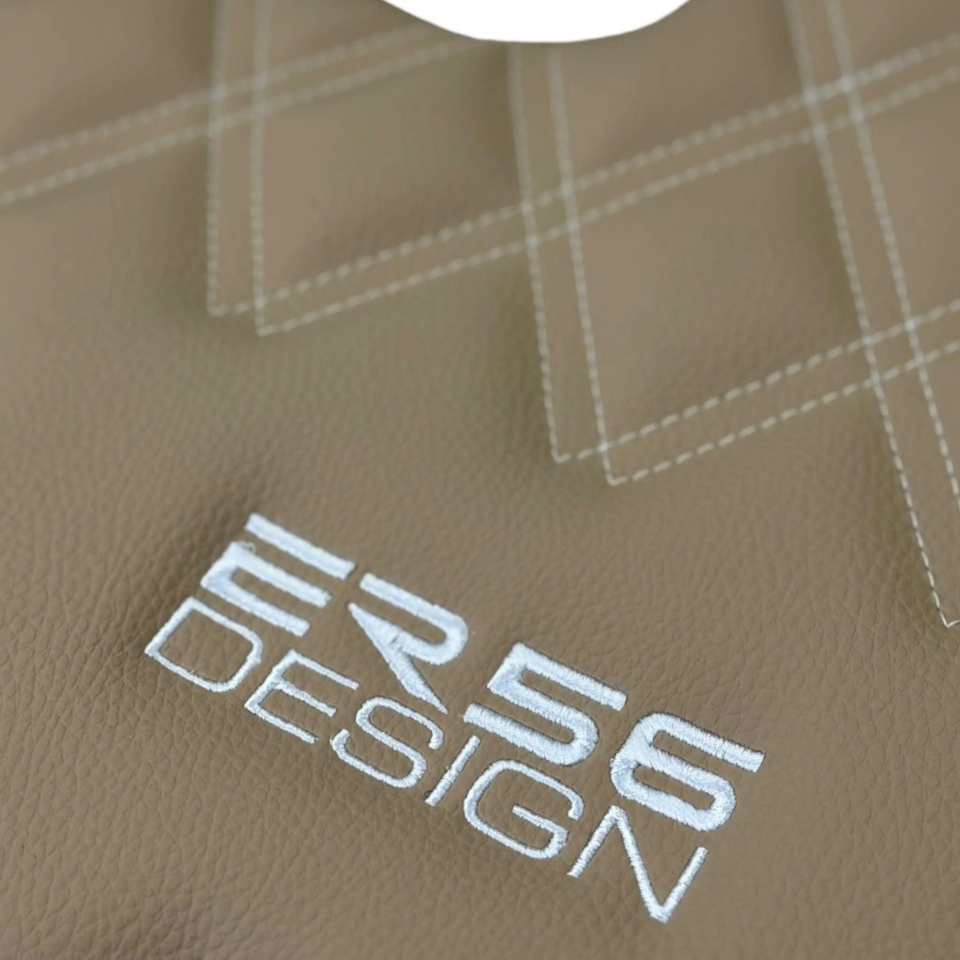 Beige Floor Mats for Bentley Continental GT (2011–2018) with Leather | ER56 Design - AutoWin