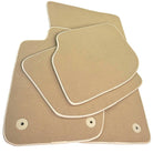 Beige Floor Mats For Bentley Flying Spur (2019-2023) - AutoWin