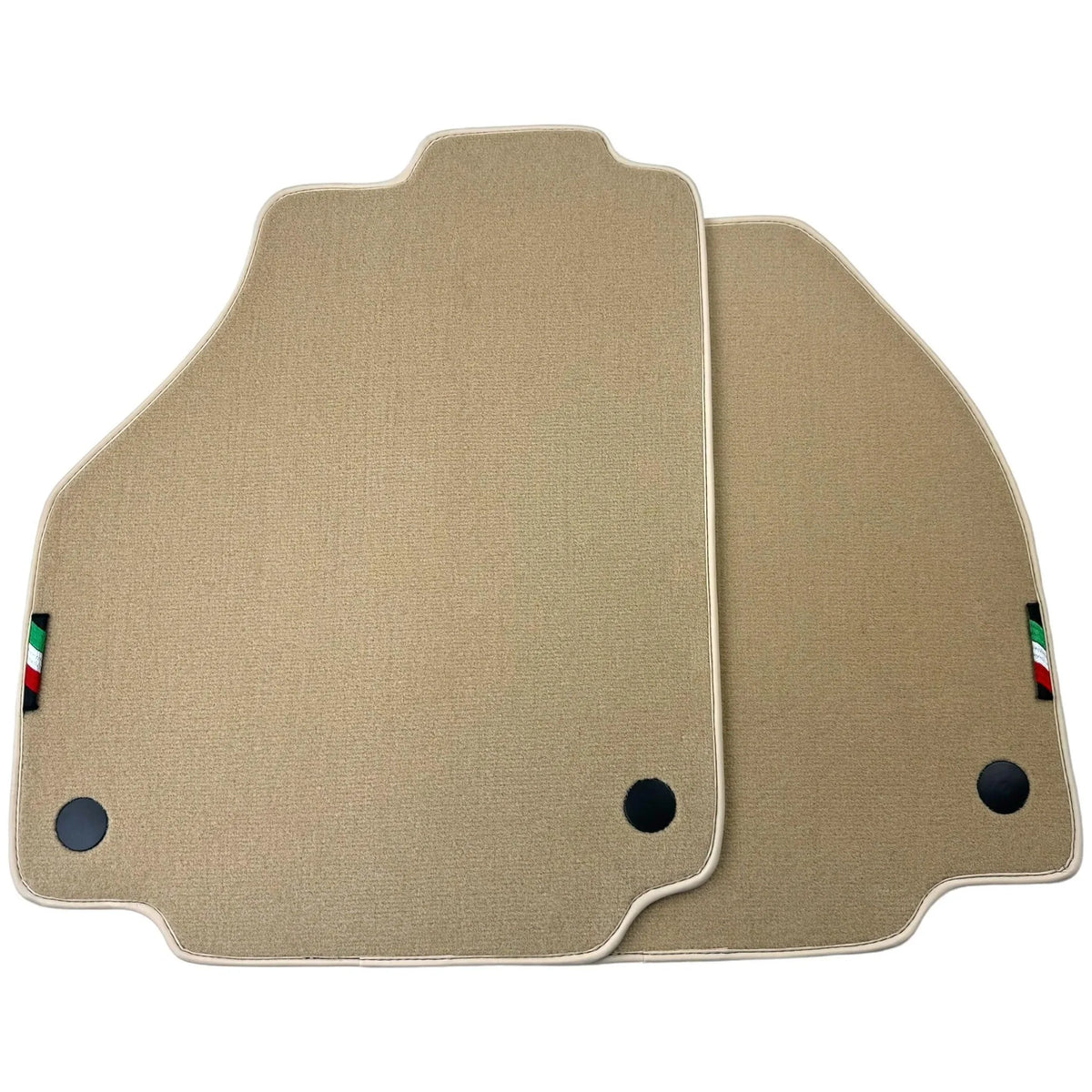 Beige Floor Mats for Ferrari 488 (2015-2022) | Italian Edition
