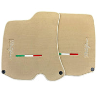 Beige Floor Mats for Ferrari Portofino (2018-2023) Italian Edition - AutoWin